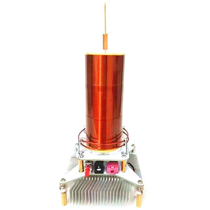 Tesla Coil Music Ion Windmill Garland Wireless Transmitter Station Physical Coil Ion Windmill Electric Coil(US Plug): Default Title