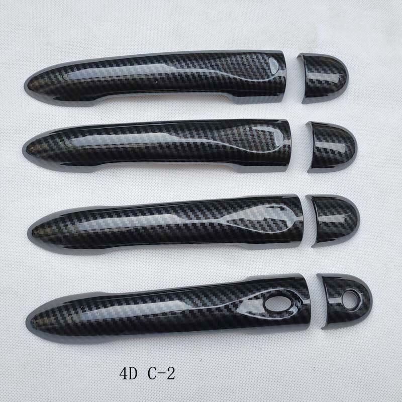 Couvercle de poignée de porte de voiture en plastique, accessoires pour Renault Scenic 3 iii Grand Scenic: 4dc2