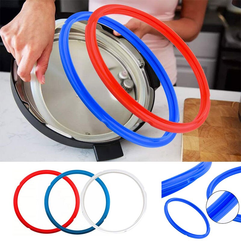 8Pcs Afdichting Ring Stoom Release Ventiel Vlotter Vlotter Vlotter Pakking Vervangende Onderdelen Voor Instant Pot Duo 5 Qt 6 Qt