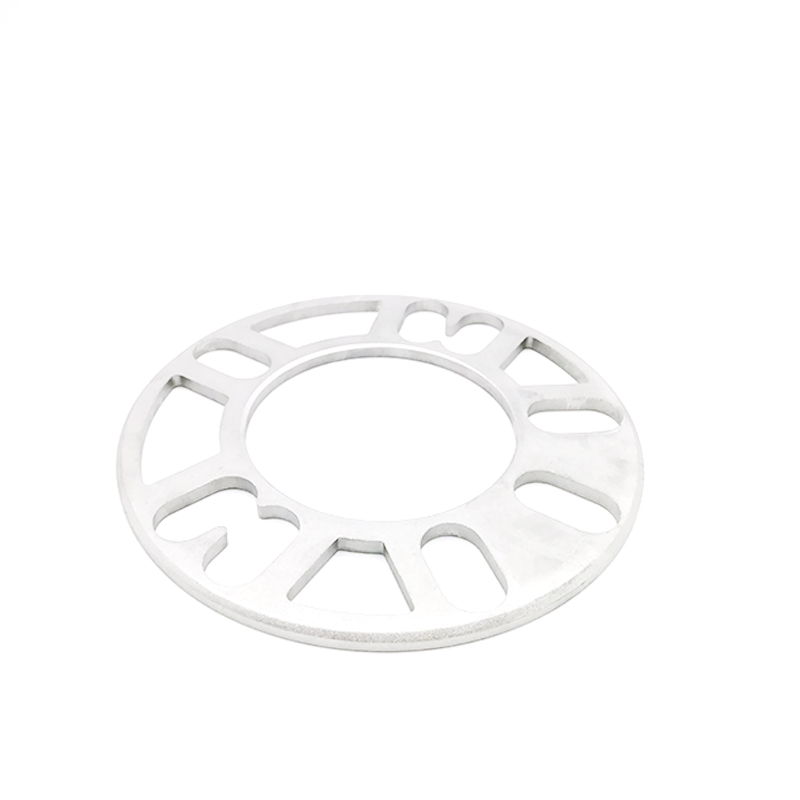 4 stk/parti 5mm aluminium og justerbare shims bilhjul afstandsstykker akselafstand pakningsflange