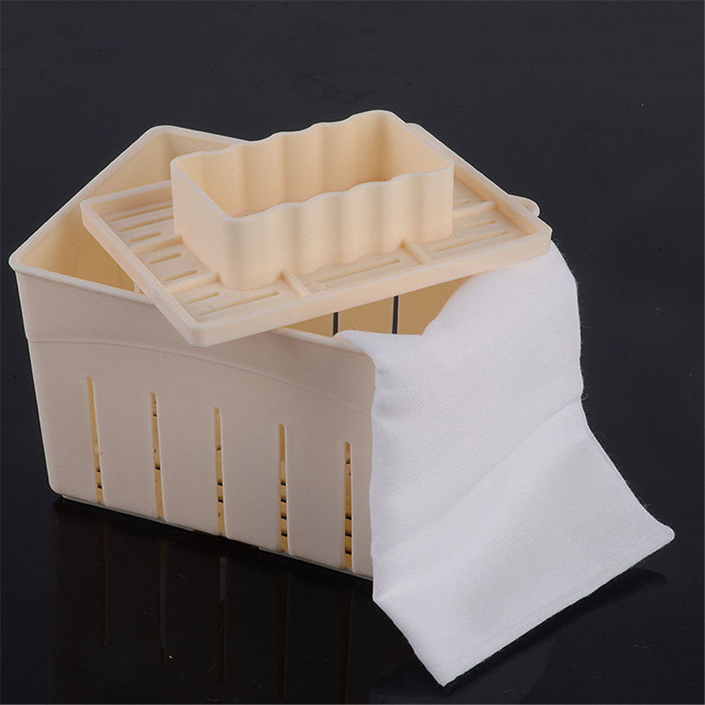 Moule à presse Tofu, Machine à fabriquer soi-même, pour caillé de soja, Machine à fabriquer soi-même, boîte de moule en plastique, outillage de cuisine