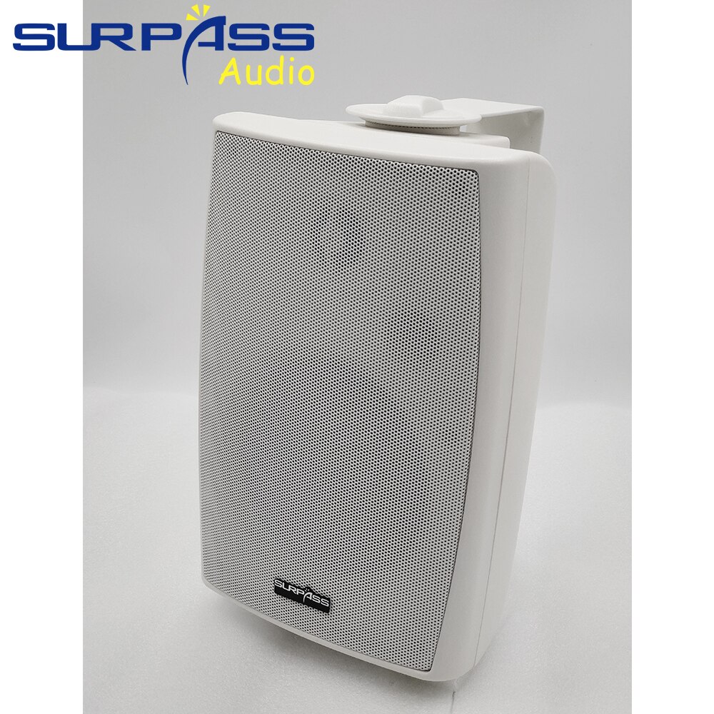 PA System Wall Mount Speaker Passive HiFi Stereo Sound Powerful Bass Home Audio Public Address Speakers for Park School Shopping