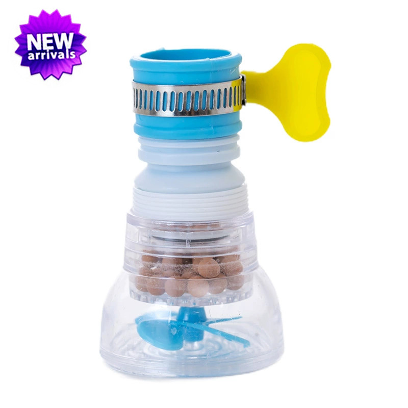 Waterbesparing Kan Telescopische Kraan Universele 360-Rotatie Kraan Waskolf Draaibare Filter Kraan Extenders Keuken Badkamer Accessoires: Bruin