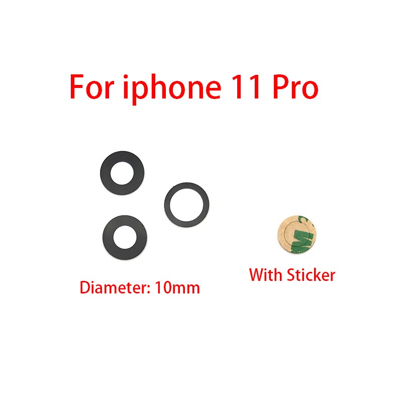 Voor Iphone 13 Back Rear Camera Glas Lens Vervanging Met Lijm Lijm En Reparatie Tool Voor Iphone 11 12 13 pro Max Glas Lens: For Iphone 11 Pro