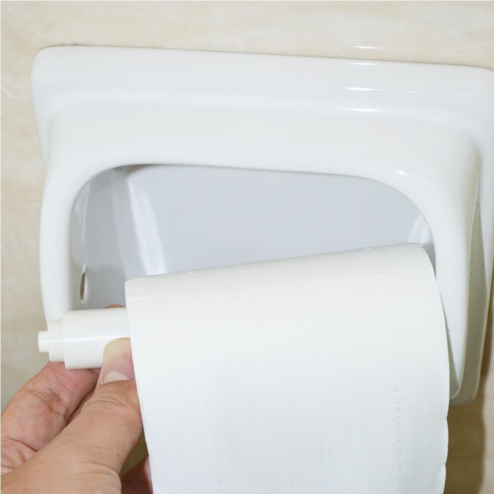 Replacement Toilet Paper Roll Holder Bathroom Roller Spindle Insert White