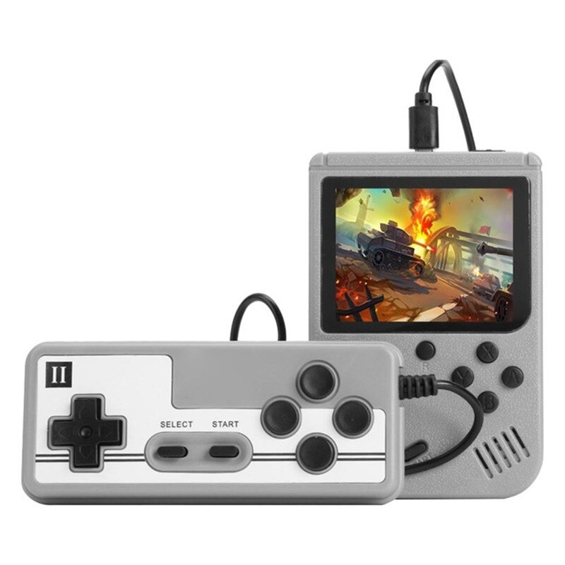 Console per videogiochi portatile retrò lettore di giochi portatile da 3.0 pollici incorporato 500 giochi classici Mini Gamepad tascabile per regalo per bambini