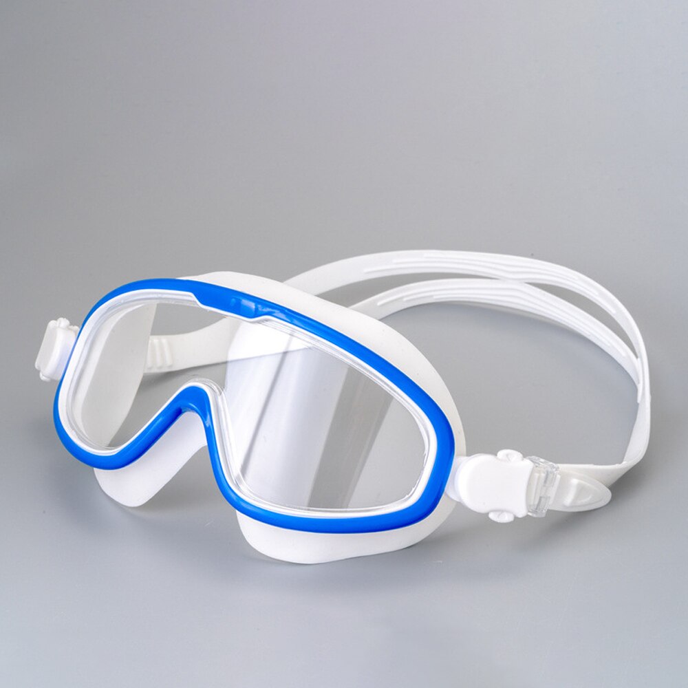 Swimming Goggles Big frame Swim Eyewear Anti-Fog UV Swimming Waterproof Swim Mask Adult for men and women: G