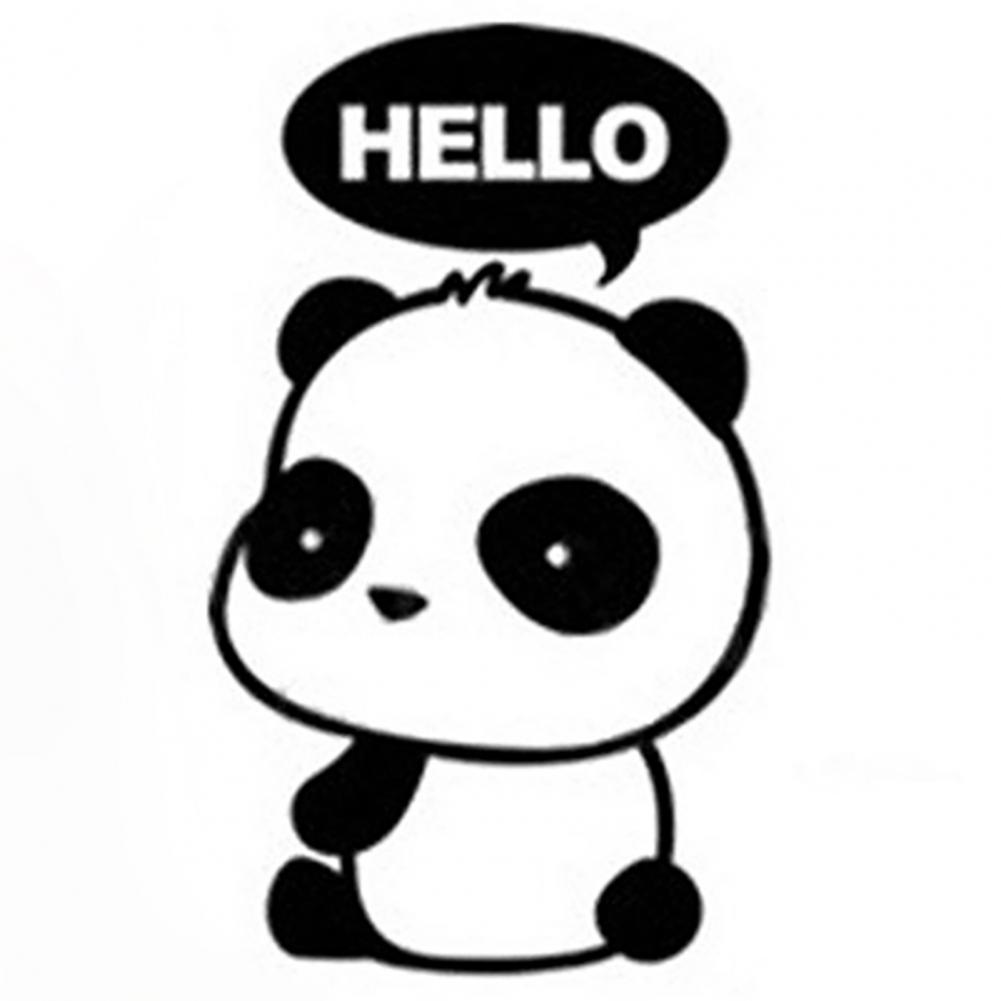 Leuke Switch Decal Cartoon Dier Patroon Zelfklevende Verwijderbare Panda Schakelaar Sticker Voor Slaapkamer