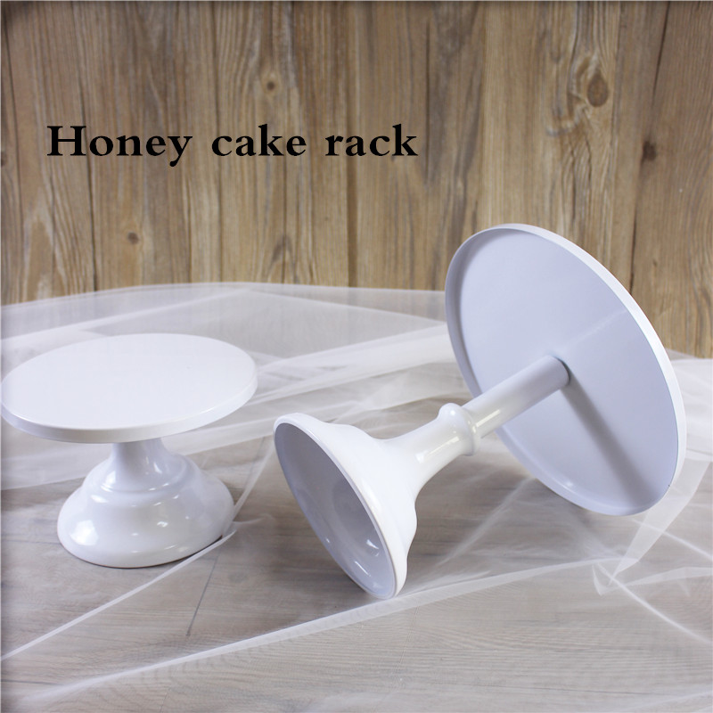 Round Cake Stand Wrought Iron Cake Rack Base Desse... – Vicedeal