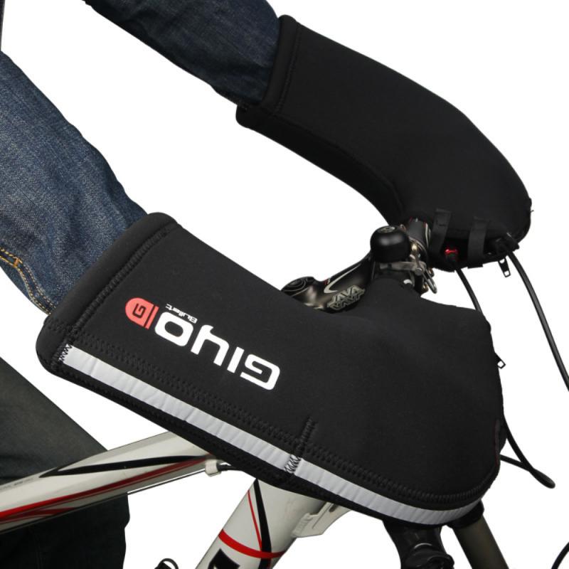 Winter Warm Cycling Glove Men Women Wind Rainproof Handlebar Mittens MTB Road Bike Bar Gloves Mitts For Bicycle Safety