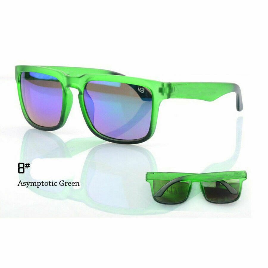 Ken Block Driving Sunglasses Men Goggle Drive Reflective Coating Square Classic Cycling Sports Retro Sunglasses UV400 Eyewear: Pink