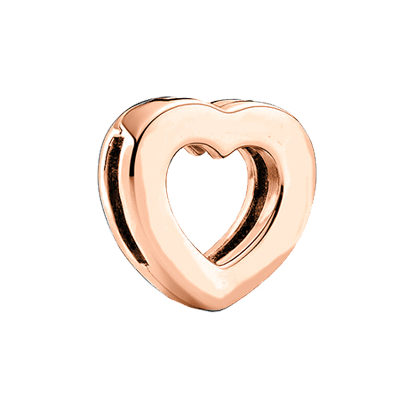 100% authentische 925 Sterling Silber Liebe kombination Shiny Zirkon Charms Original Reflexion Geeignet für frauen zu tragen DIY: PAX030-C