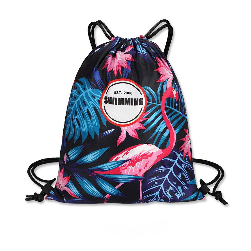 Sac de sport Portable sac de natation étanche Double épaule cordon humide et sec sac de voyage pour les femmes enfants: A