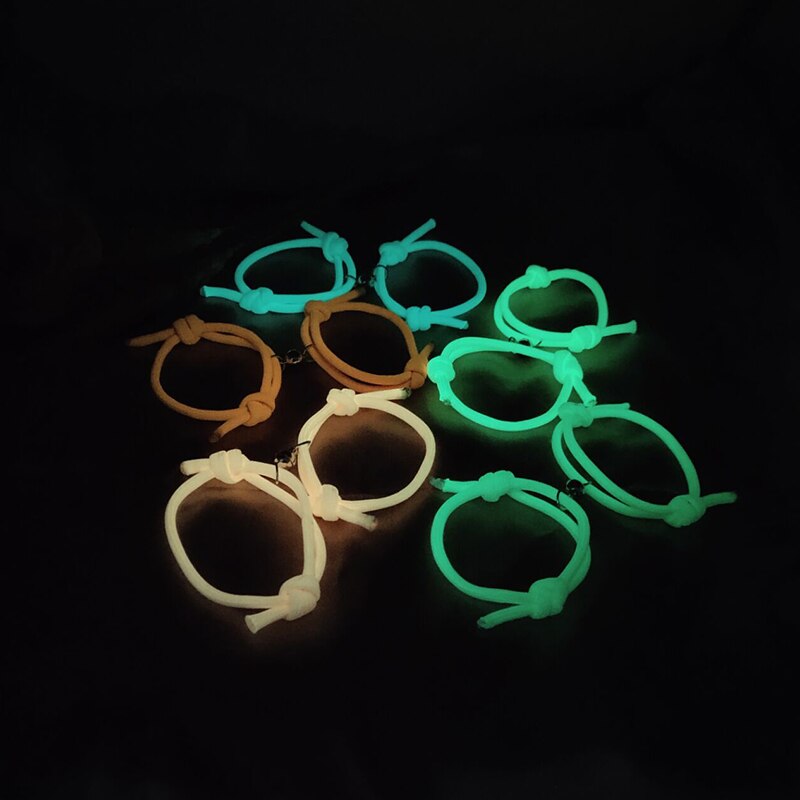 2 stücke glühen in das dunkel Paar Magnet Paar Armbänder Männer und Frauen Charme Mädchen Armbinde Schmuck Liebhaber valentinstag Schild