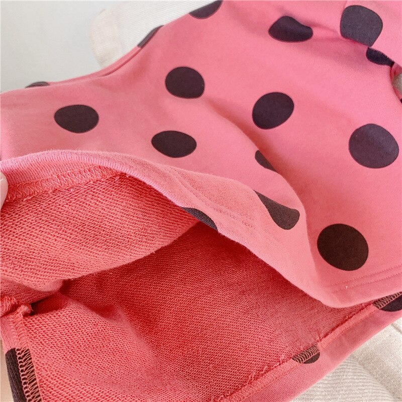 Baby Meisjes Sweatshirt Peuter Kinderen Meisje Schattige Dot Lange Mouw Tops Hoodie Baby Meisjes Jas Bovenkleding Casual Truien