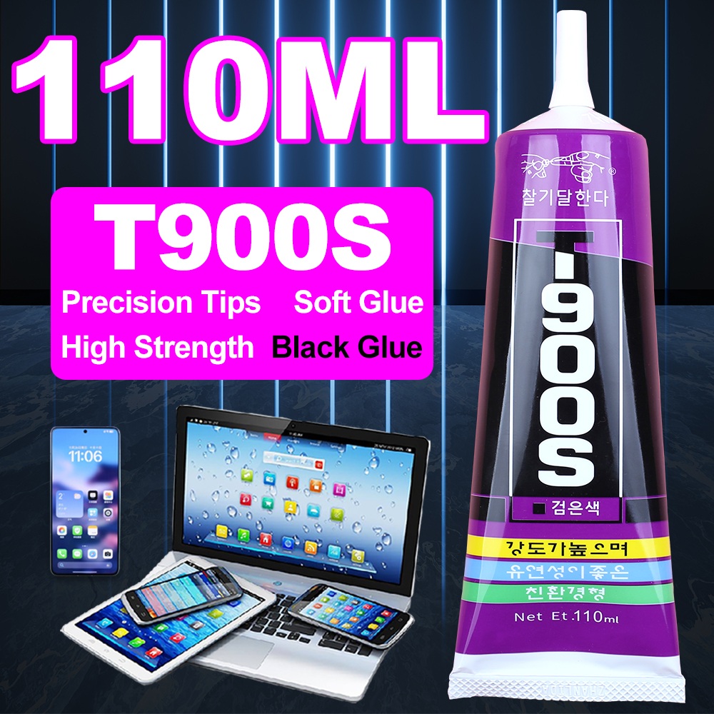 Cell Phone Repair Glue LCD Electronics Frame Display Epoxy Adhesive Touch Screen Headphone Speaker Rubber Edge Sealant Tools Kit: Orange