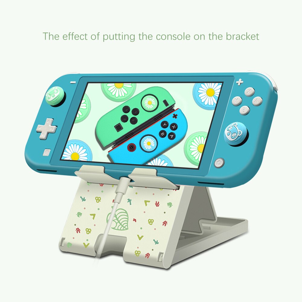 Nintend Switch Adjustable Foldable ABS Compact Bracket Play stand Holder For Nintend Switch Lite Chassis Bracket Cradle Support: caps