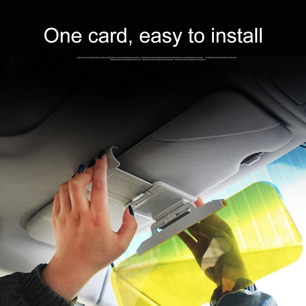 Portable Driver Goggles Automobile Anti-glare Mirror Day and Night Car Sun Visor Universal Adjustable lens Sun Block Inner Decor