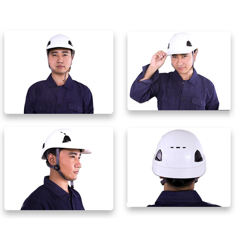 Outdoor Breathable Engineering Rescue Helmet Safety Helmet Construction Climbing Work Protective Helmet Hard Hat Cap