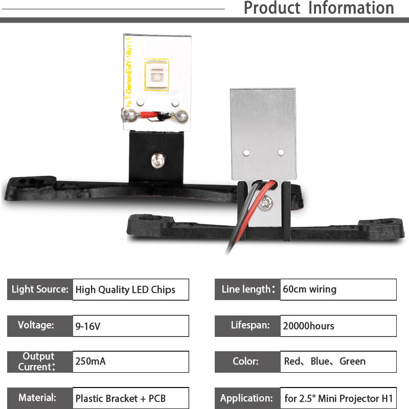 Lente de proyector bi-xenón para coche, luz LED de Ojos de demonio de 2,5 pulgadas, ajuste H4 H7, enchufe, 2 piezas