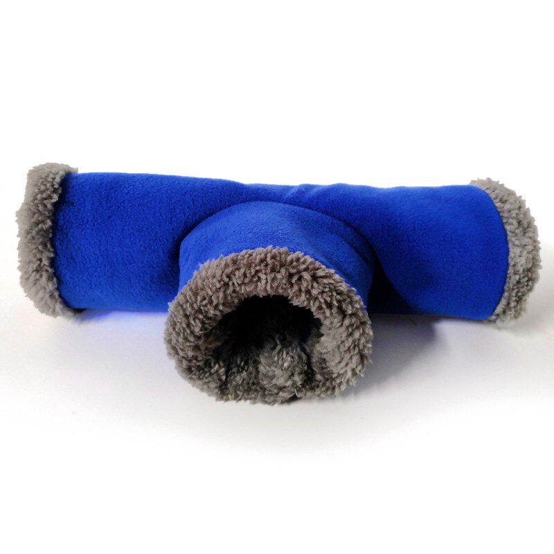 Kleine huisdier tunnel speelgoed winter warm buis bed hamster gerbil rat speelkanaal