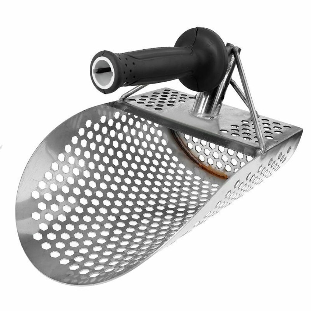 Spaten Sand Scoop Strand Graben Schaufel Edelstahl Werkzeug Hexaeder Löcher Kleine Unterwasser Metall Detektor Anti Korrosion