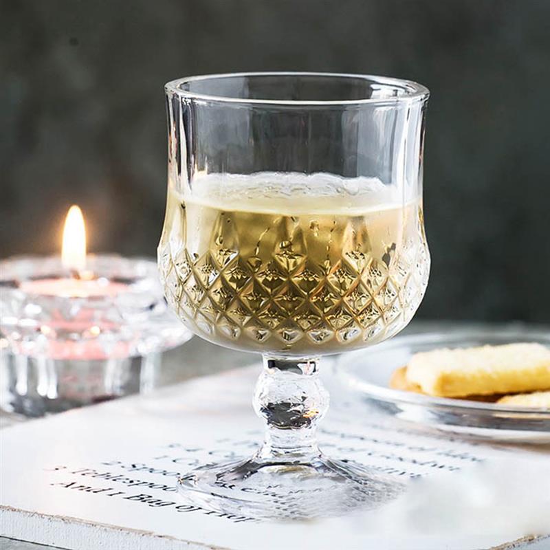 210ml Wine Glass Wine Party Glass Cocktail Glass Champagne Versatile Beverage Glass Whisky Glass for Home Bar