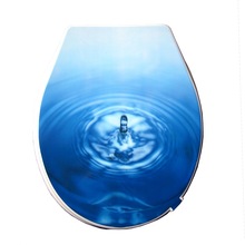 Toilet seat cover Stone group people pattern set PP toilet lid cover starfish toilet seat