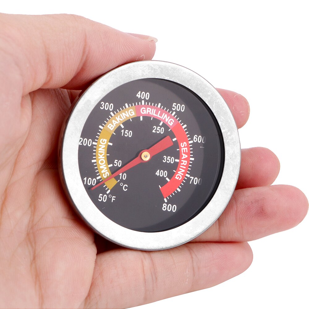 Instant Read Oven Thermometer for Kitchen Home Baking Household Cooking Temp Gauge 0-400℃ BBQ Smoker Grill Thermometer