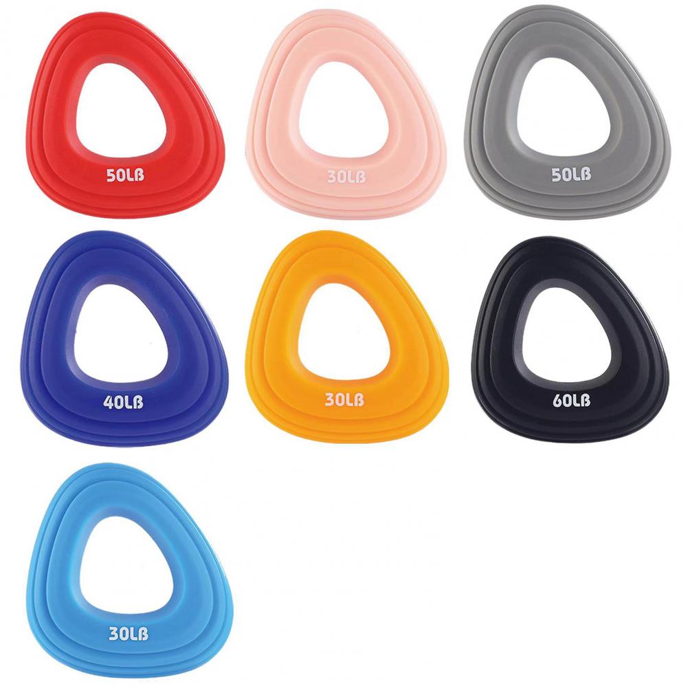Hand Gripper Flexible Elastic Strengthener Silicone Triangular Finger Gripper Trainer for Office People эспандер динамометр