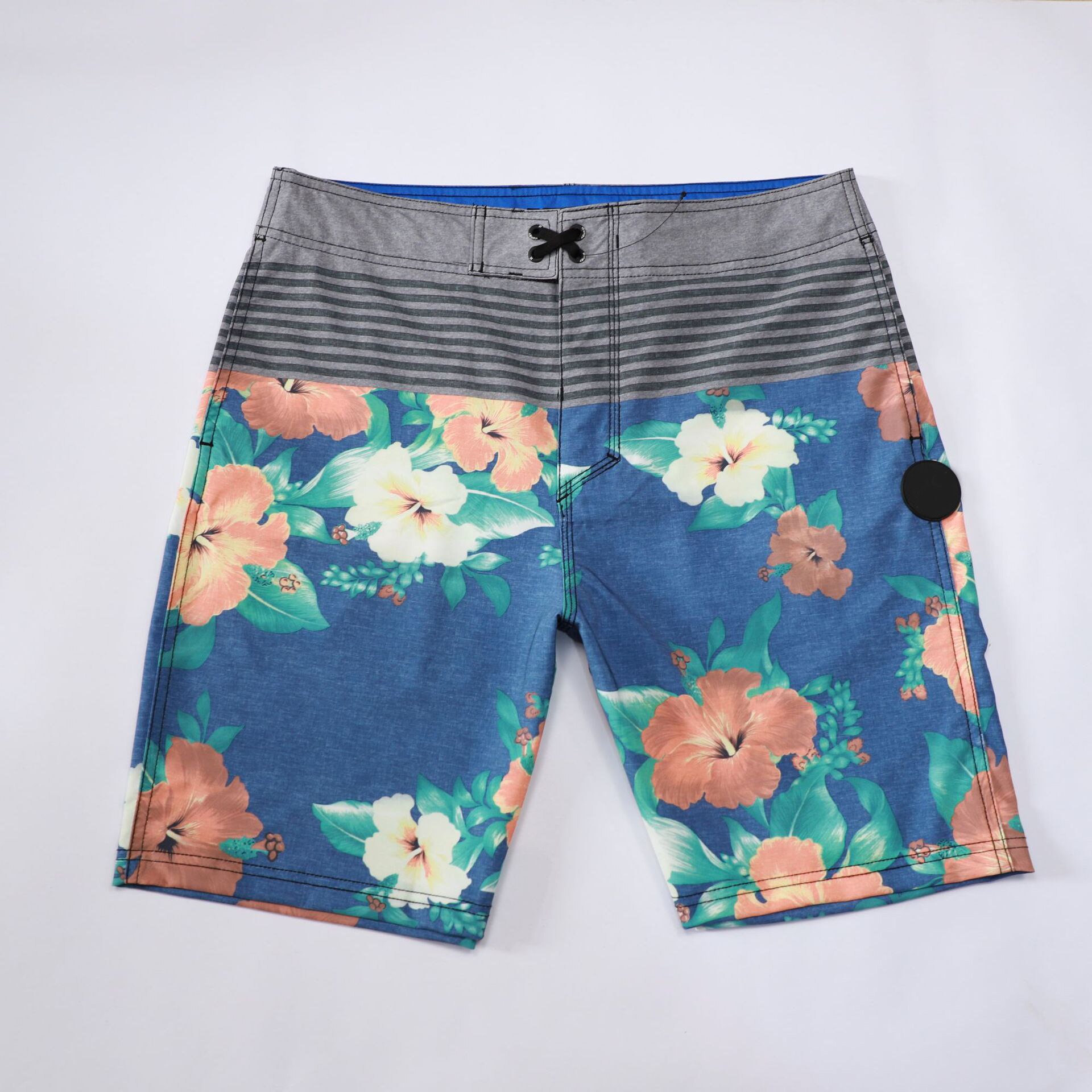 QS Mens Boardshort Quick Dry Loose Plus pantaloni da bagno subacquei impermeabili di grandi dimensioni costume da surf estivo: 7 / 32