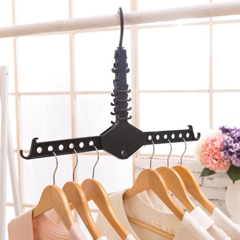 Hanger Clothes Rack Coat Organizer Foldable Closet Multifunction Supply