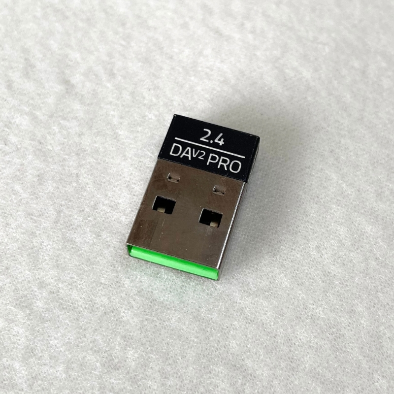 2.4Ghz USB Receiver Wireless Dongle Receiver USB Adapter for Deathadder V2 PRO Wireless Gaming Mouse Keyboard
