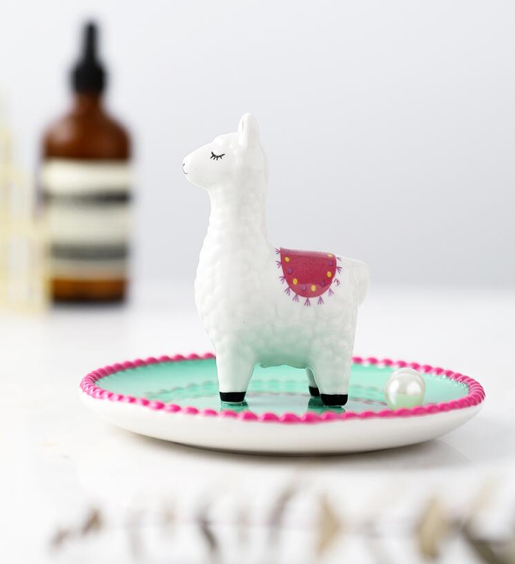 Decoratieve Hond-vormige Opbergschotel - Hars, Handgemaakt, Voor Sleutels & Sieraden, 13×15×25,5 Cm