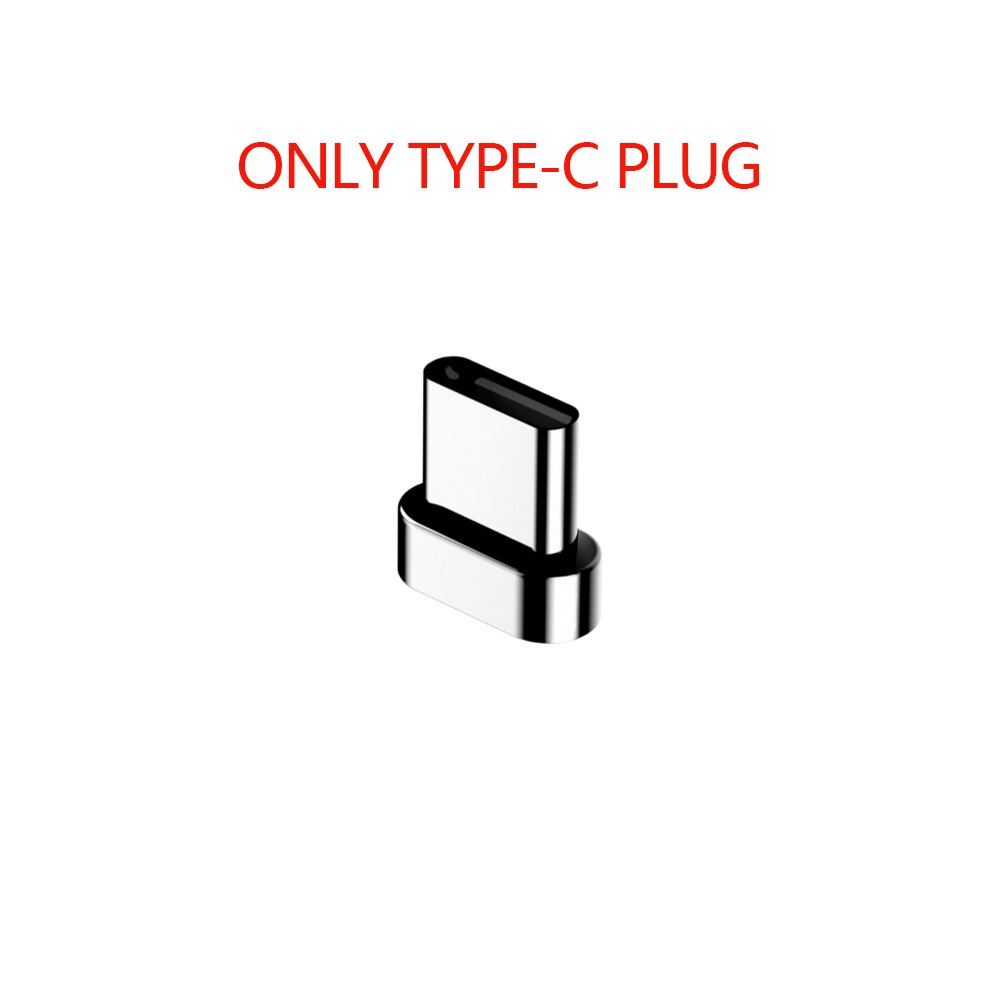 Swai cabo magnético micro usb tipo c, cabo de carregamento rápido para samsung s8 s9 plus, iphone x xr xs max: type-c-plug