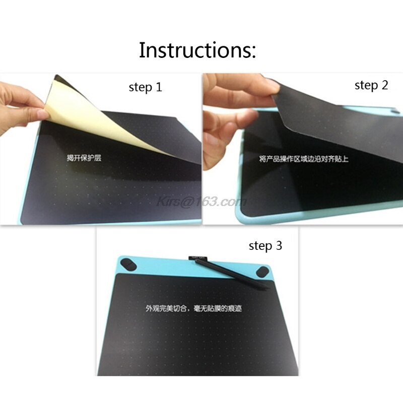 Graphite Protective Film For Wacom Digital Graphic Drawing Tablet Pad Screen