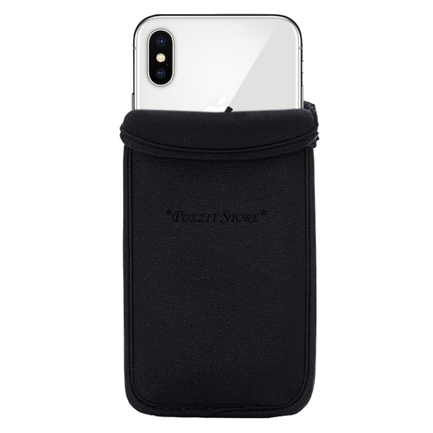 Soft Flexible Neoprene Pouch Case for iPhone SE 2 Protective Pouch Bag for iPhone 11 Pro Max Case 6 7 8 Plus SE Bag