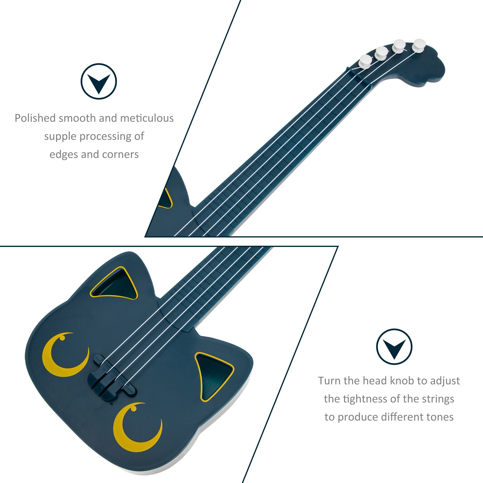 Snaren Instrument Kinderen Ukulele Gitaar Speelbal Muziekinstrument