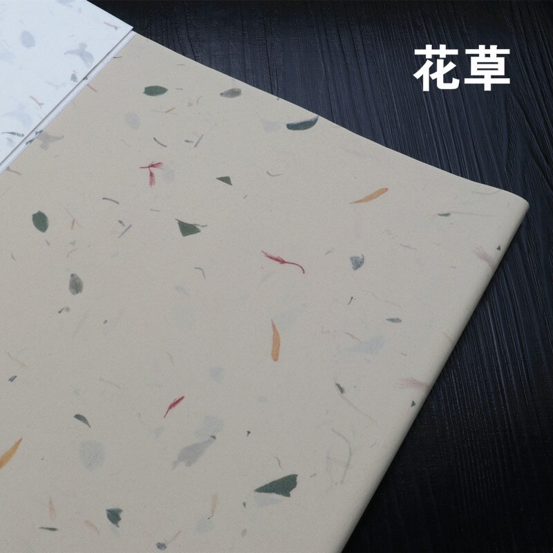 10 hojas por lote de papel chino antiguo, pintura de caligrafía hecha a mano, papeles de arroz semipermanentes Yunlong Xuan Zhi Carta Riso: 69x138cm / E