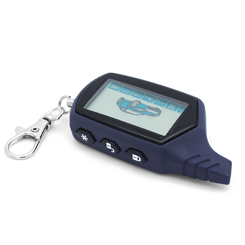 Starline-mando a distancia para coche, dispositivo de control remoto LCD para alarma bidireccional B9, motor de arranque starline B9