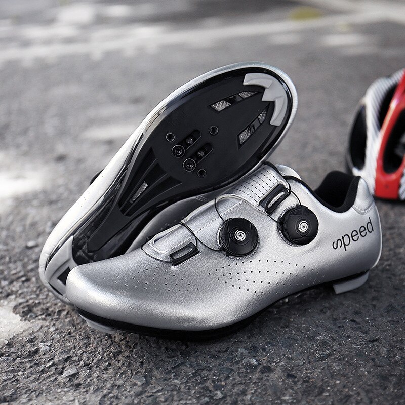 Athletic Bicycle Shoes MTB Cycling Shoes Men Self-Locking Road Bike Shoes Women Cycling Sneakers
