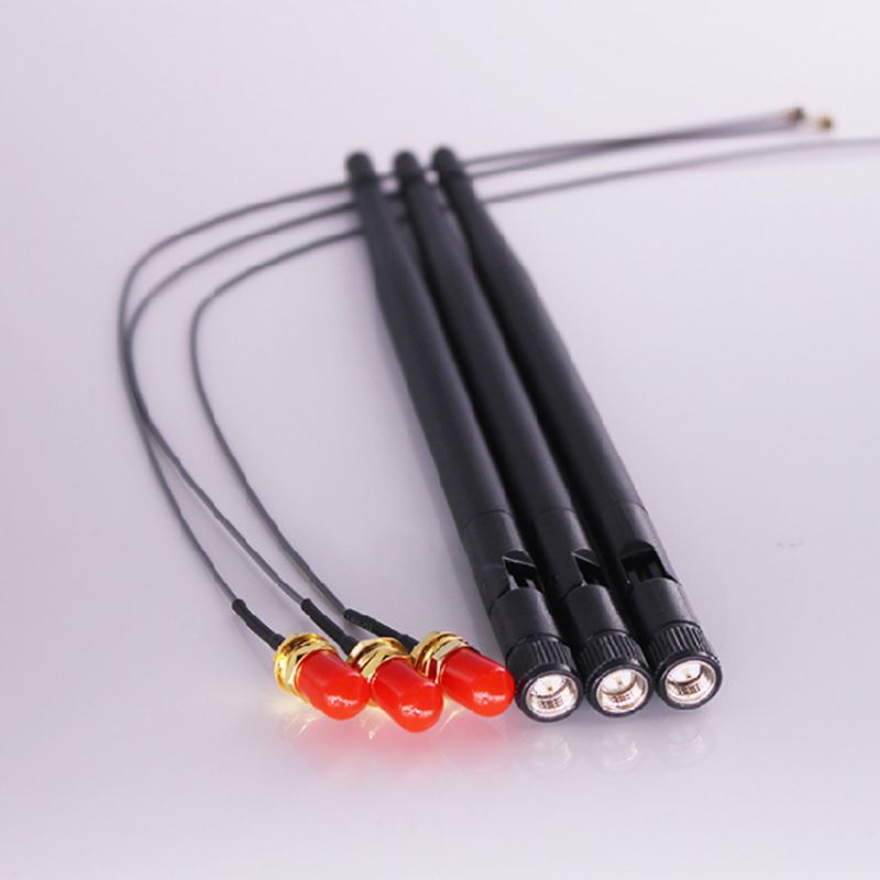 2.4GHz Wireless Antenna with RP-SMA Male Connector Antenna Pigtail Cable for PCI-E WiFi Card WiFi Router Mobile Hotspot