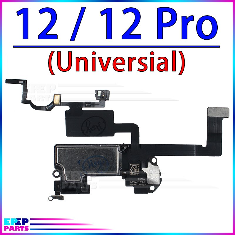 1Stck Hörer Mit Nähe Licht Sensor biegen Kabel Für iPhone X XR XS 11 11Profi 12 12Mini 12Profi max Ohr Lautsprecher: 12 12Profi