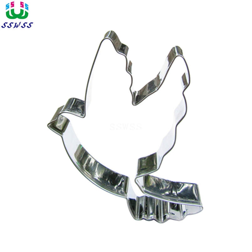 Ptaki ciasto Cookie formy robić pieczenia ciastek, gołąb pokoju w kształcie lukier dekoracyjny robić ciasta narzędzia tnące, sprzedaż bezpośrednia