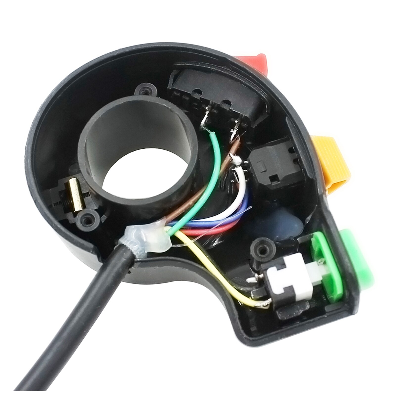 Motorfiets Elektrische Fiets/Scooter Licht Richtingaanwijzer & Claxon Op/Off Knop W/Rood Groen Knoppen 22Mm Dia Stuur