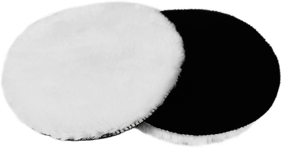 Almohadillas de esponja para pulir taladro de 5 y 3 pulgadas, Kit de almohadillas de lana para pulir el coche, lijado, encerado, sellado, esmalte, 20 Uds.