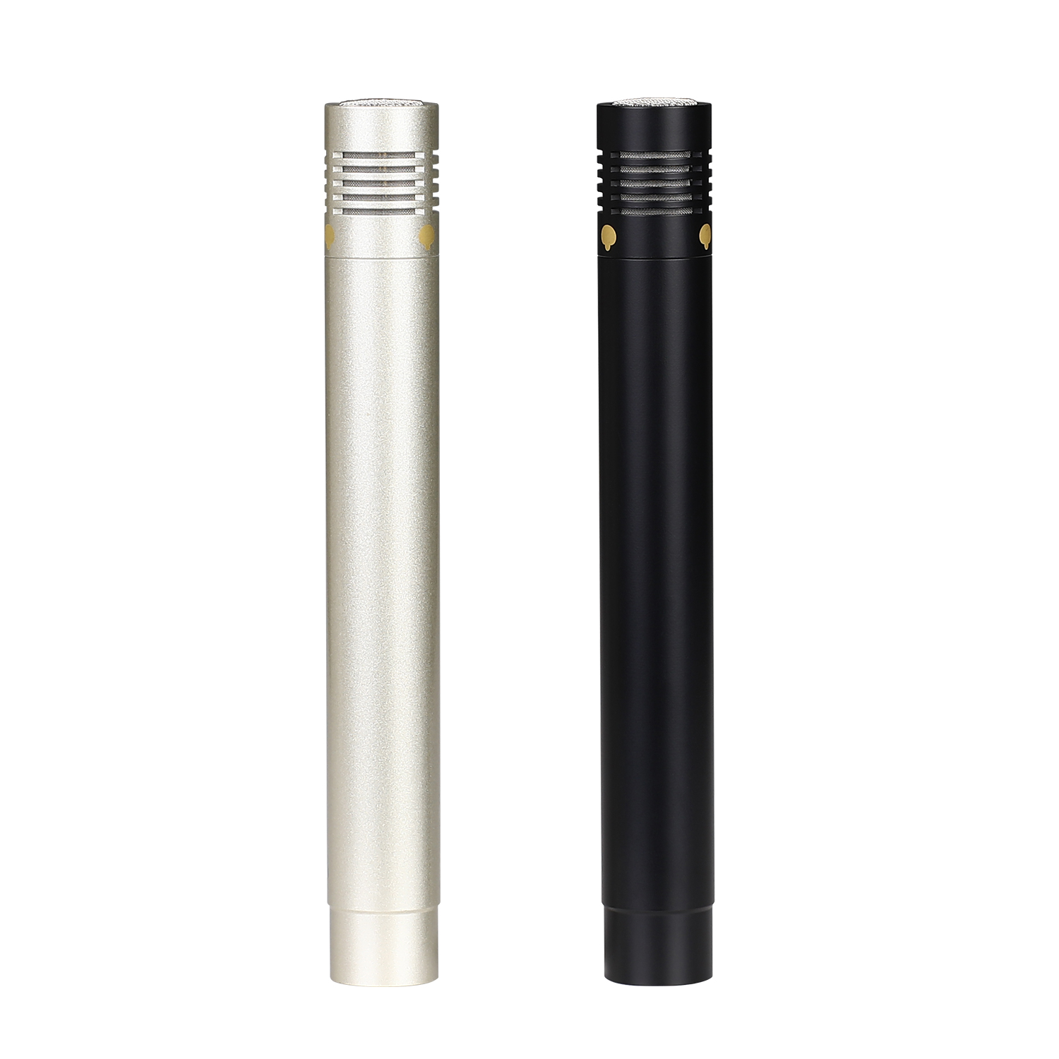 C02 Instrument Microphone Metal Recording Condenser Mic With Shockproof Clip & Windscreen for Drum,Live,Band