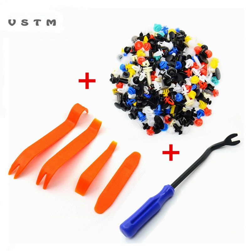 Auto Fastener Removal Tool Trim Dash Removal Klinknagel Clips Autodeur Panel Installer Cover Auto Trim Removal Tools Schroevendraaier