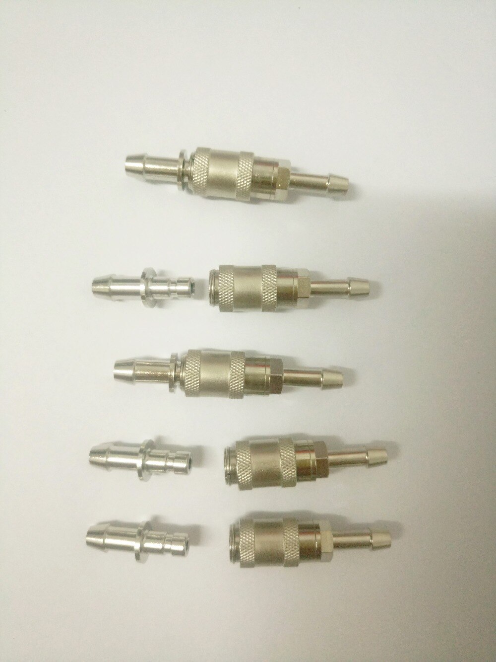 Conector de manguera de aire de Nibp conector de puño de presión arterial macho/hembra conector de bayoneta 2 Set (Male2pcs/ female2pcs)