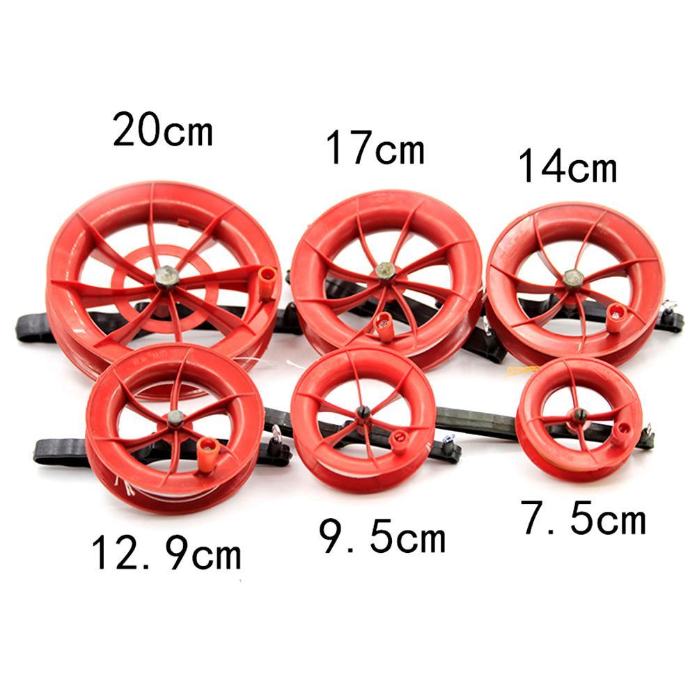 30-180M Twisted String Line Red Wheel Kite Reel Winder Outdoor Toy Kite Accessory Kite Line Wheel Spring Summer Toy Kite Handle